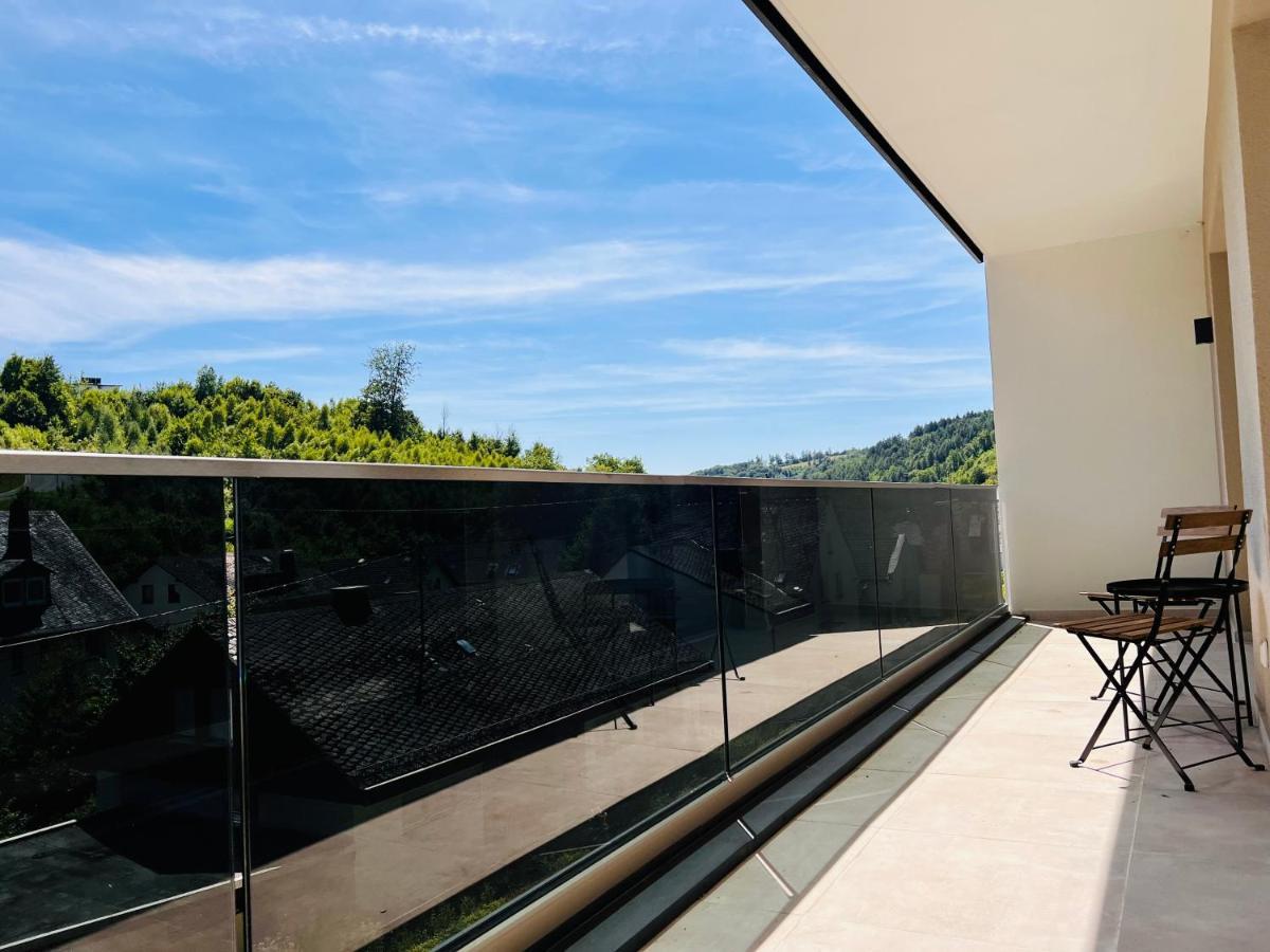 Idyllische Ferienwohnung Mit Balkon & Ausblick Arzbach Buitenkant foto